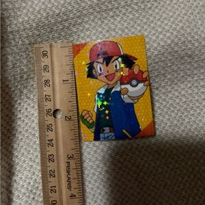 Pokémon Attack Sticker - Ash